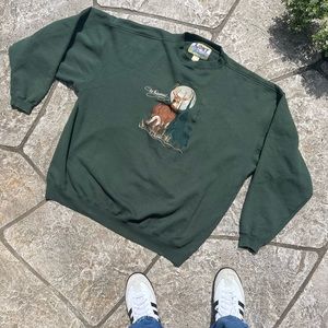 Vintage Deer Sweatshirt
